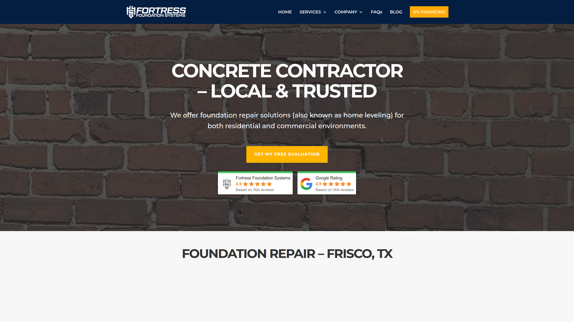 Fortress Foundation Repair Systems