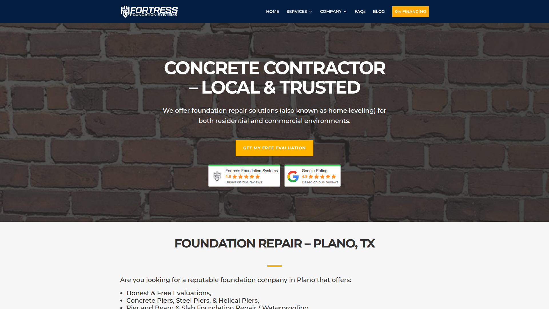 Fortress Foundation Repair Systems