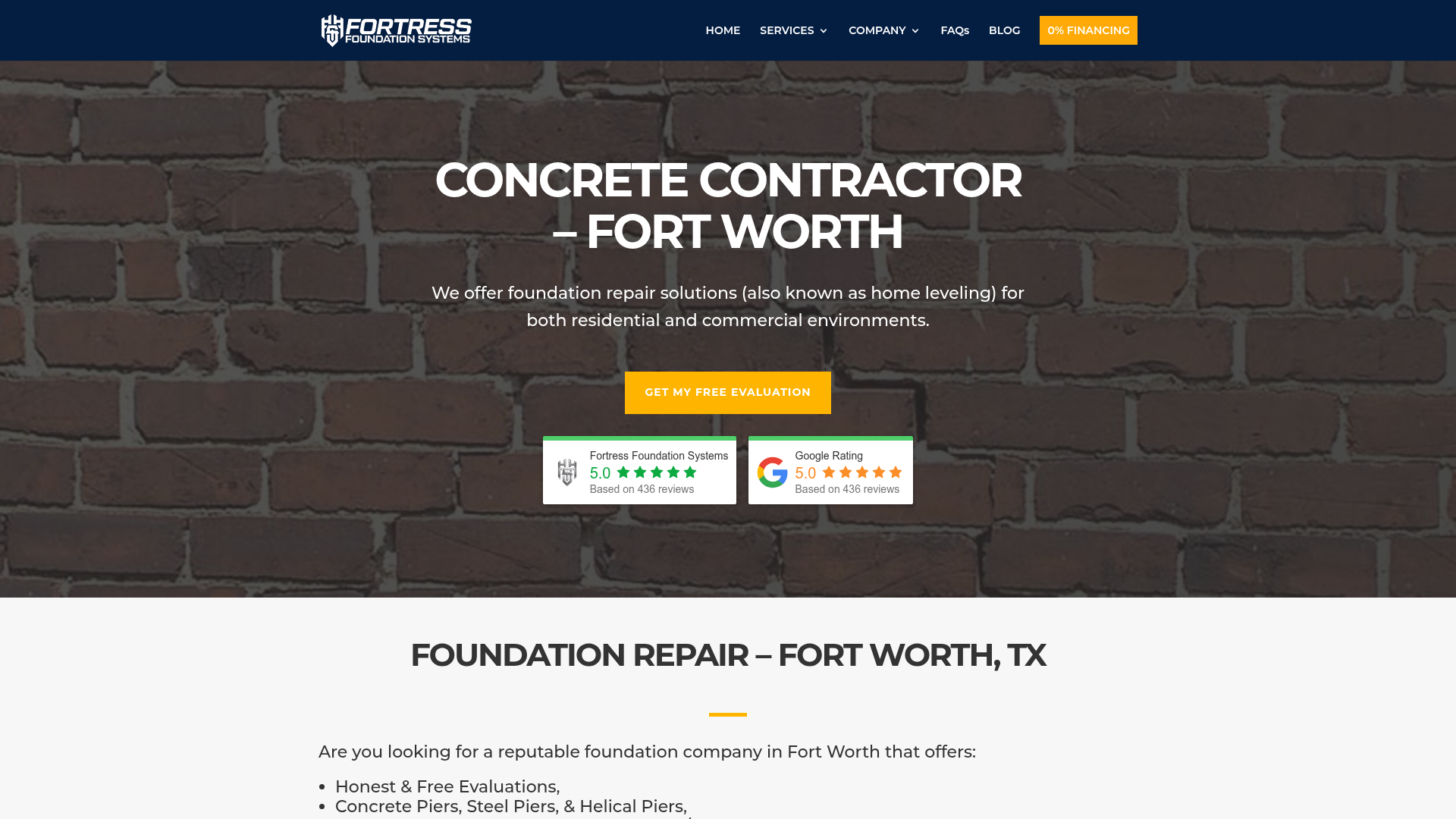 Fortress Foundation Repair Systems