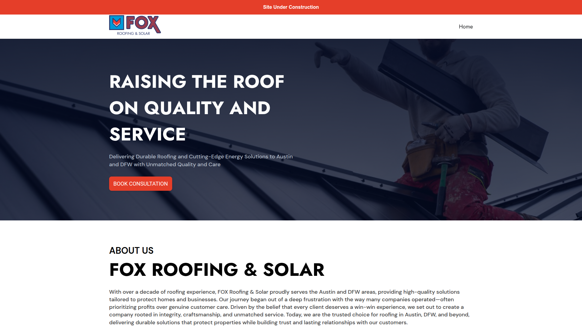 FOX Roofing | Dallas