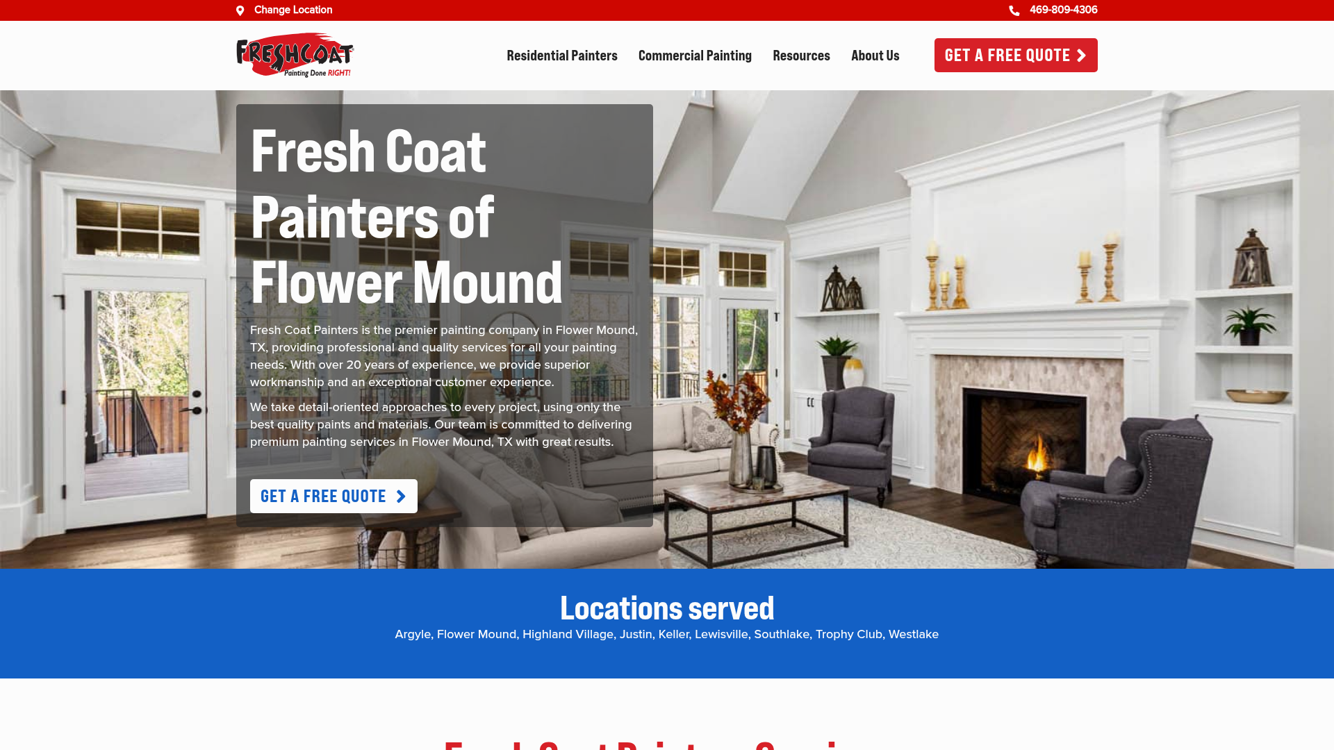 Fresh Coat Painters of Flower Mound