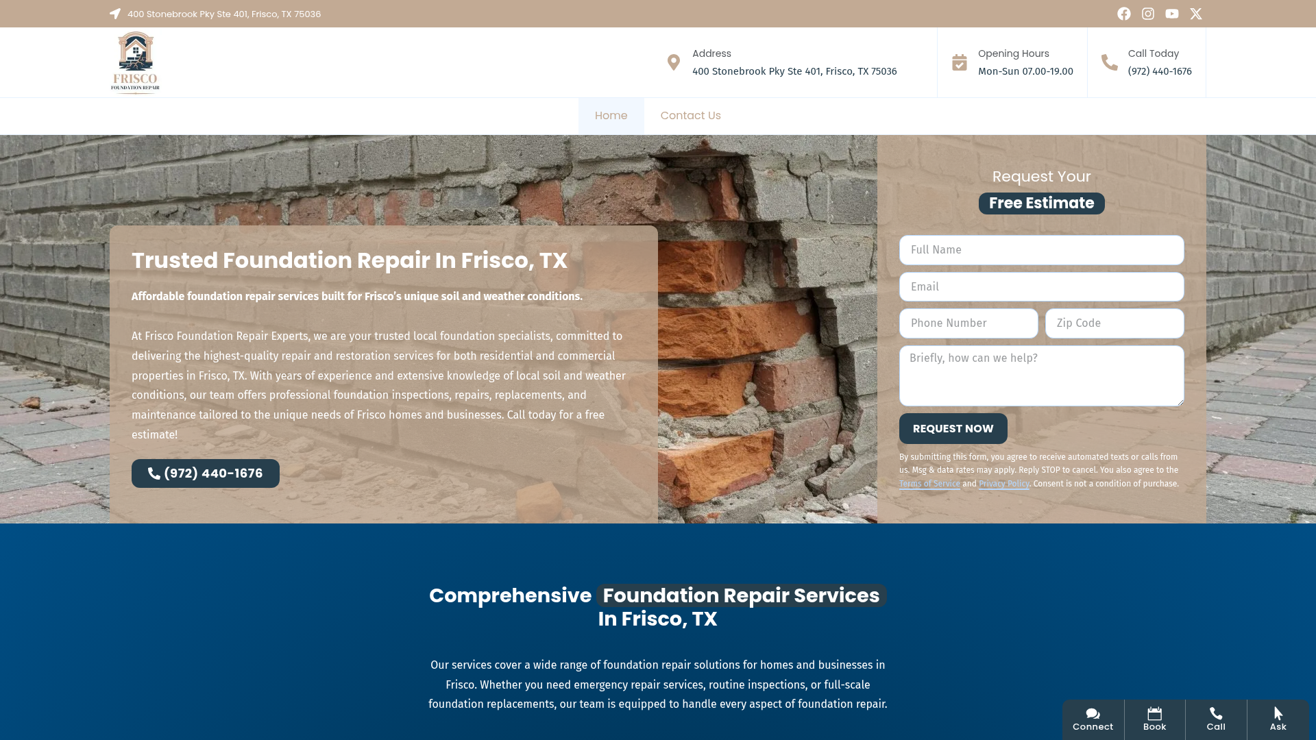 Frisco Foundation Repair Experts