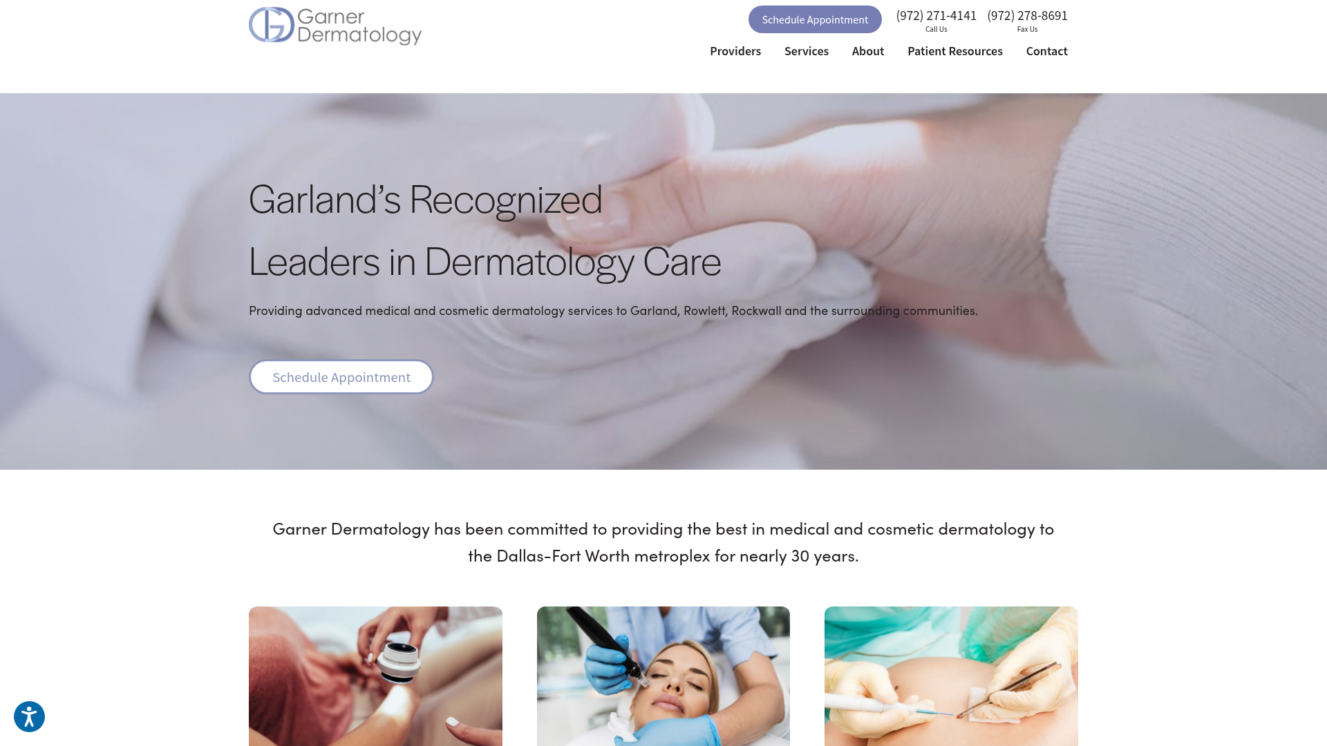 Garner Dermatology, part of the Signature Dermatology Family