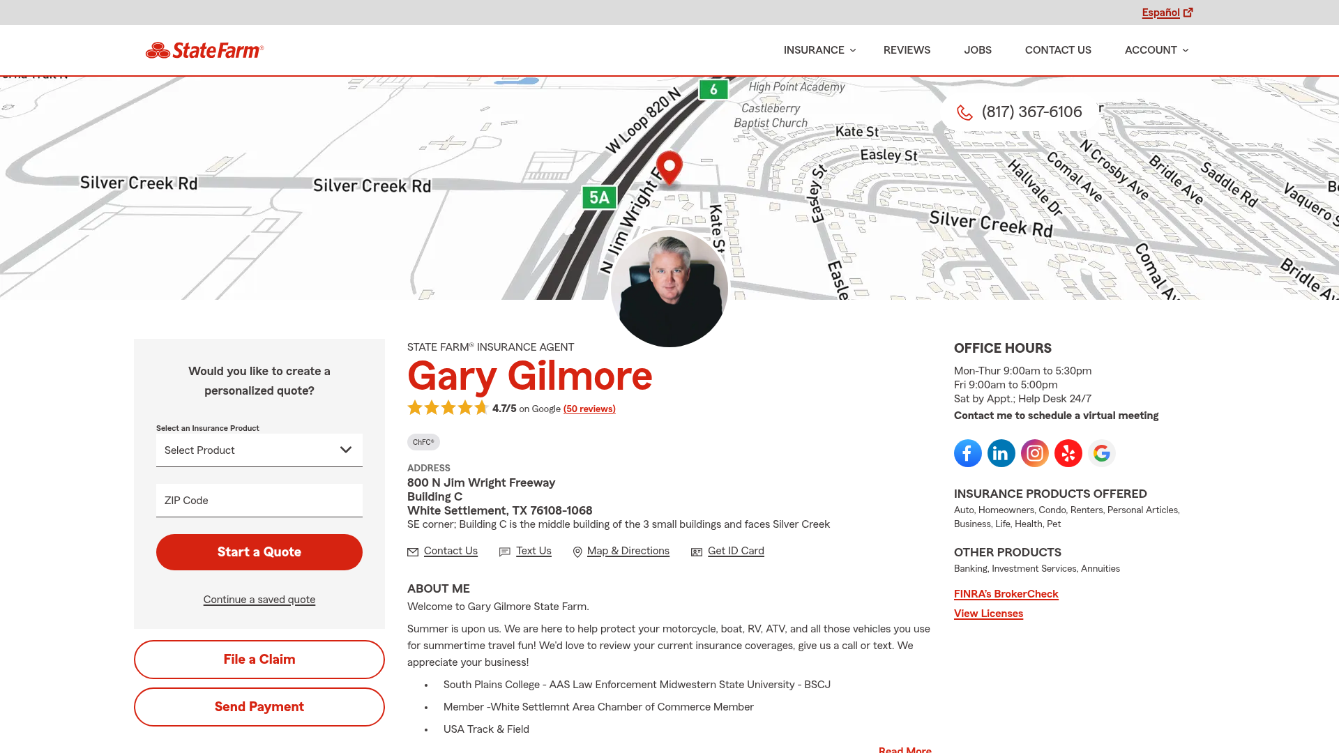 Gary Gilmore - State Farm Insurance Agent