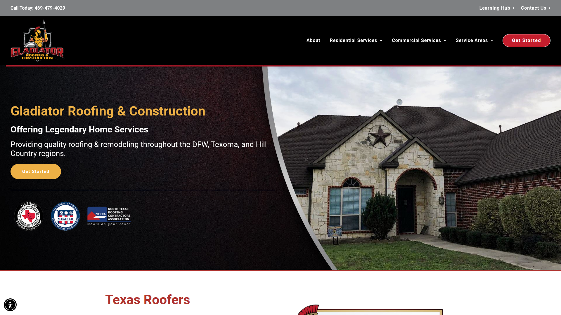 Gladiator Roofing Wylie Texas