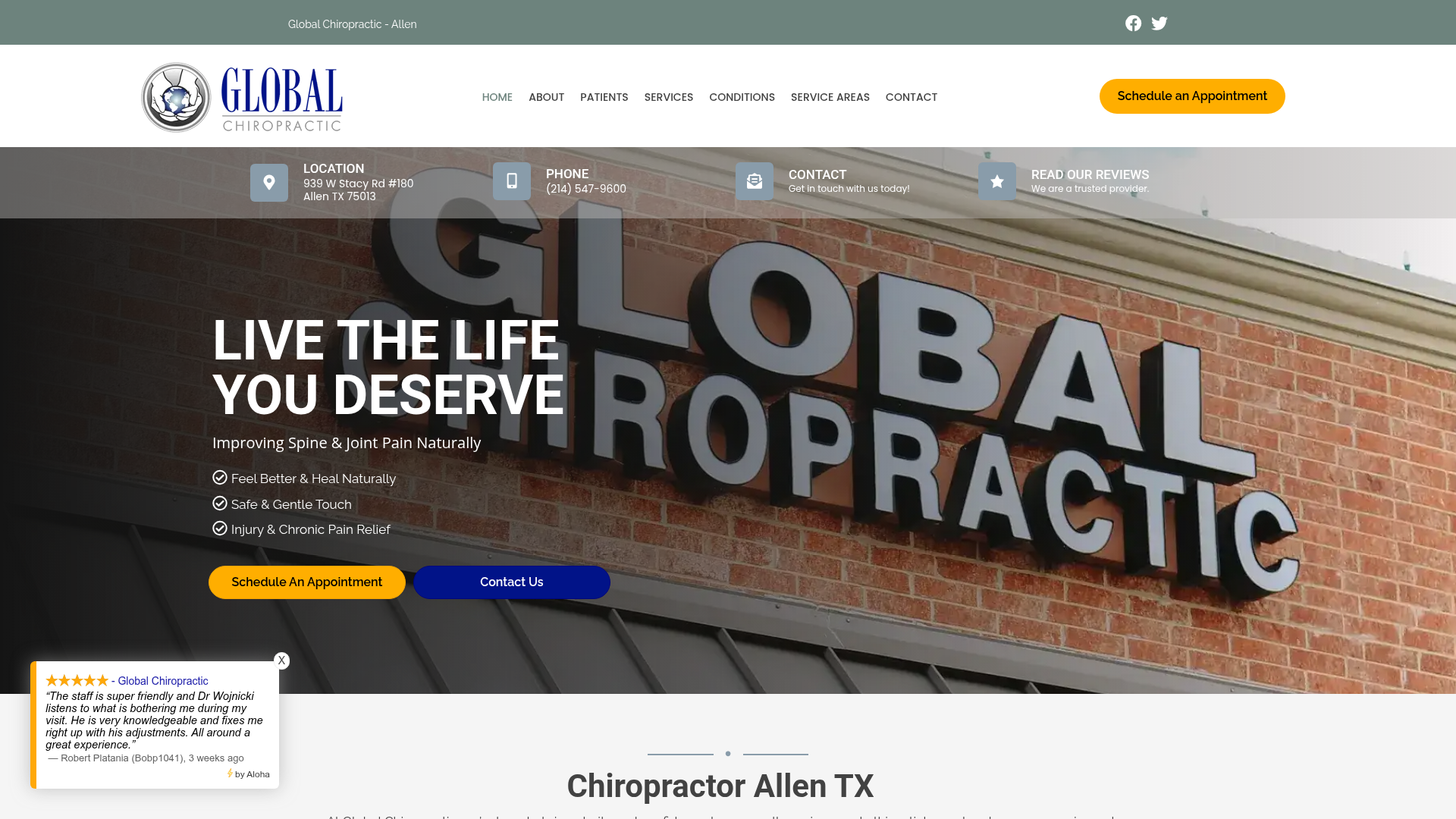 Global Chiropractic - Allen
