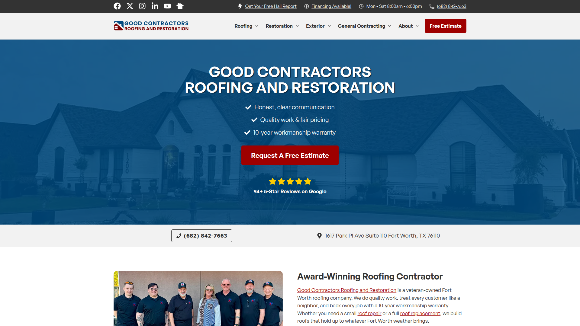 Good Contractors Roofing and Restoration