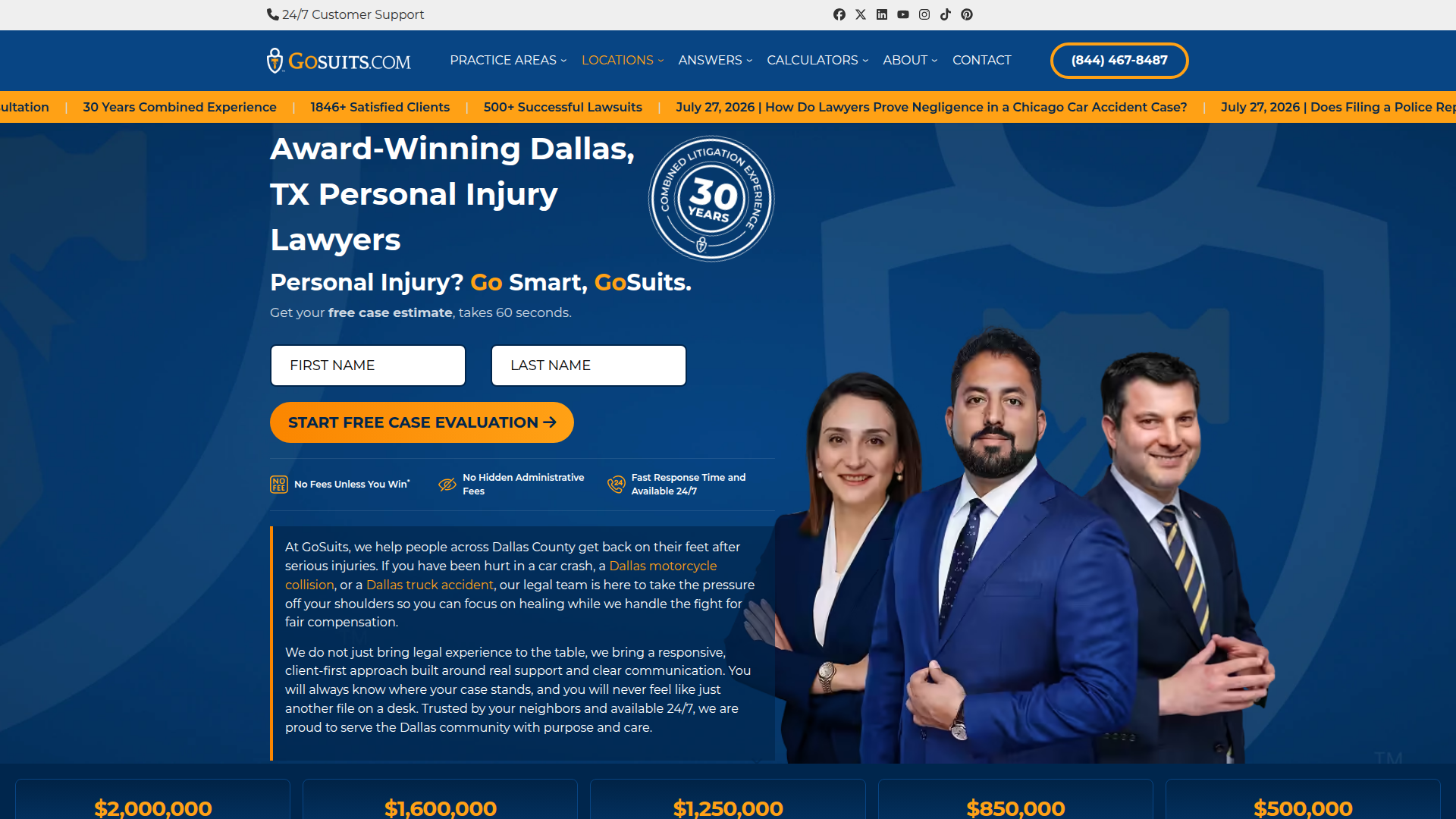 Gosuits Personal Injury and Accident Lawyers - Dallas