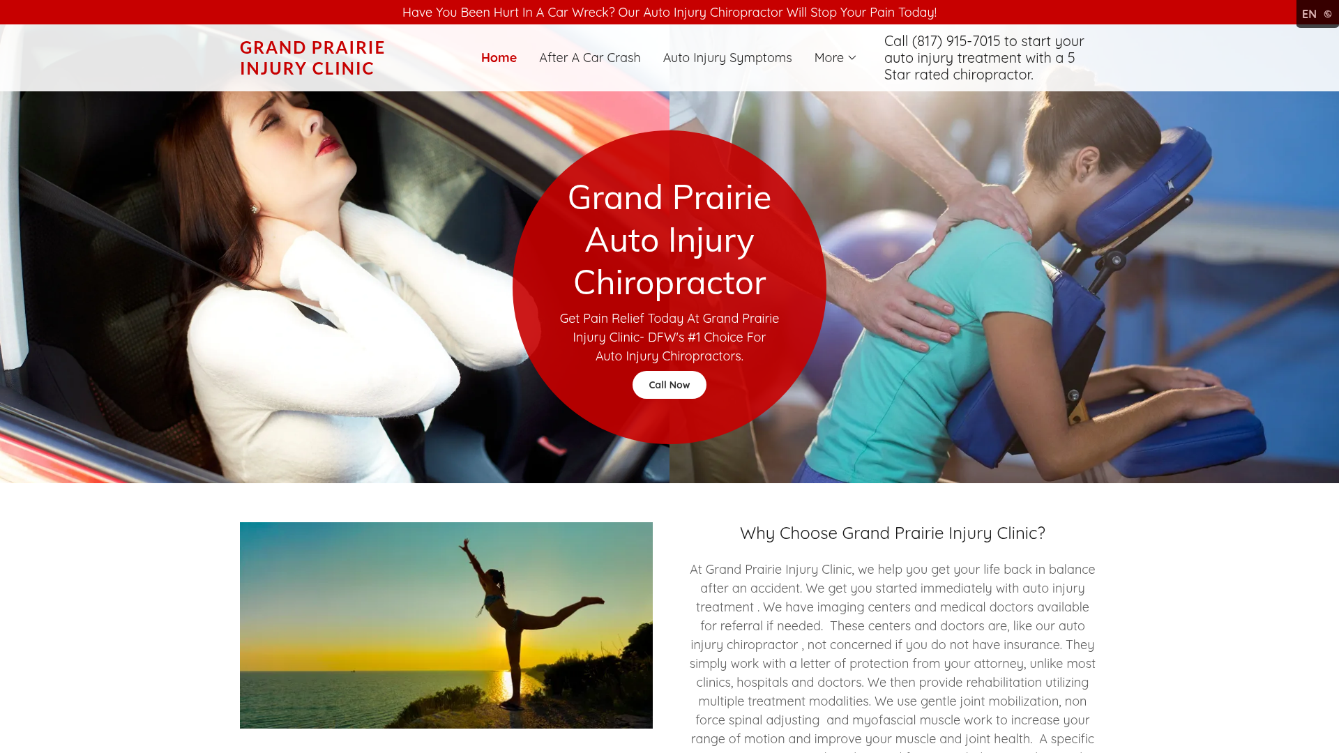 Grand Prairie Injury Clinic- Cameron Steadham, D.C.