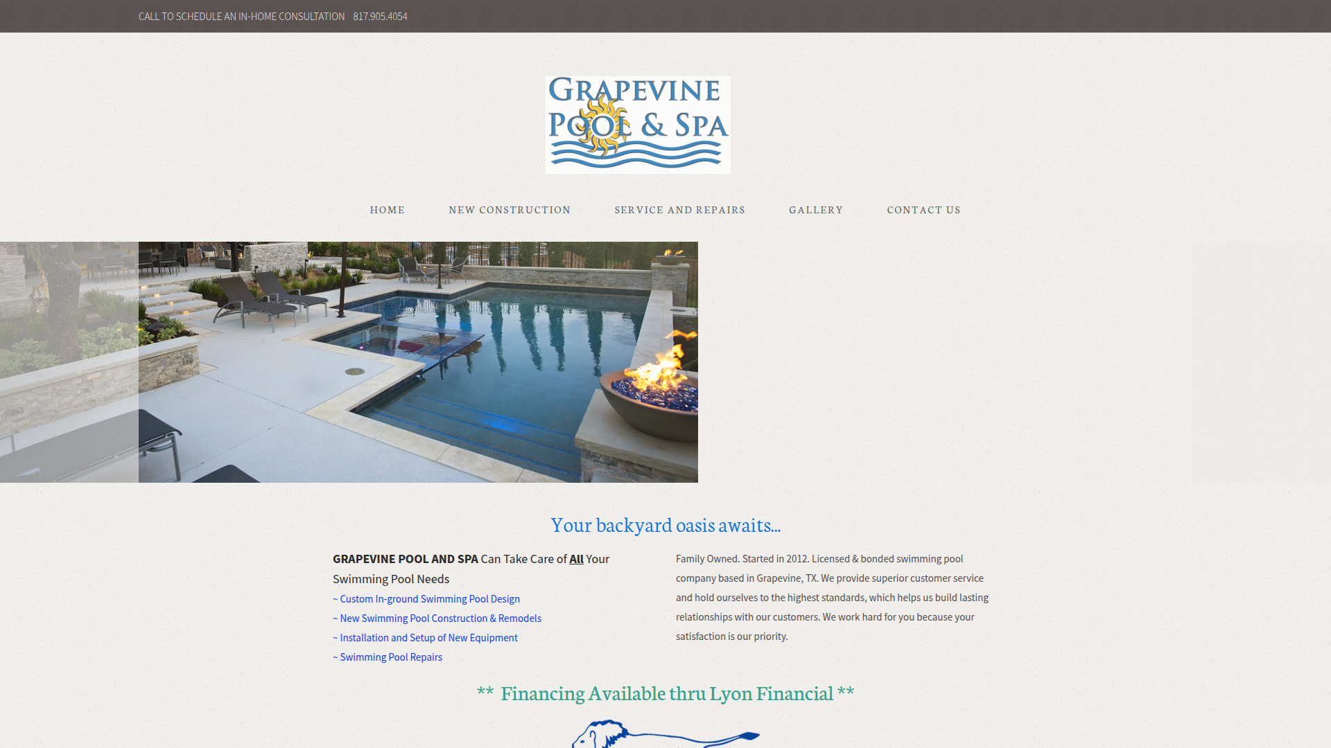 Grapevine Pool And Spa