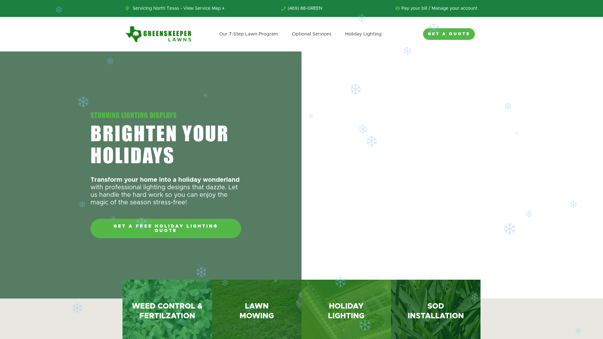 Greenskeeper Lawns - Weed Control & Fertilization