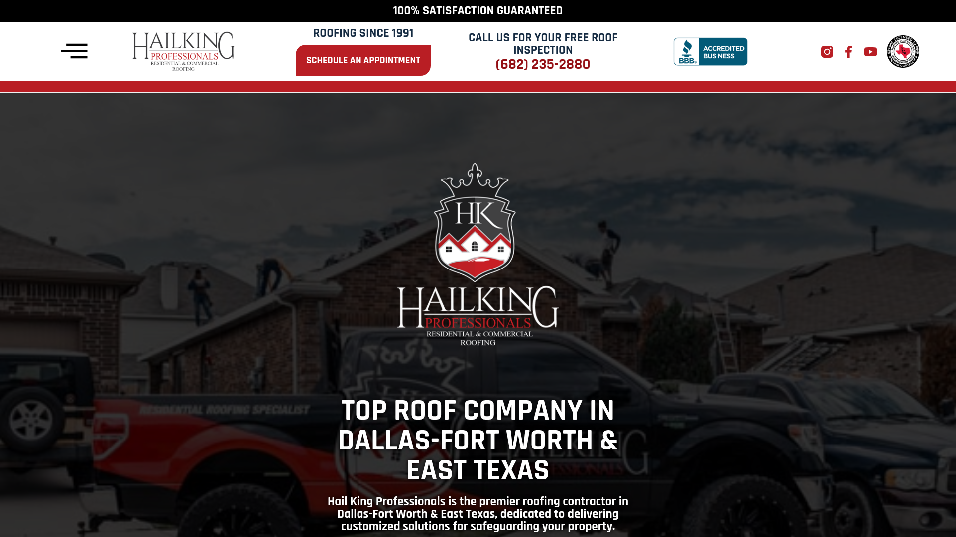 Hail King Professional Roofing