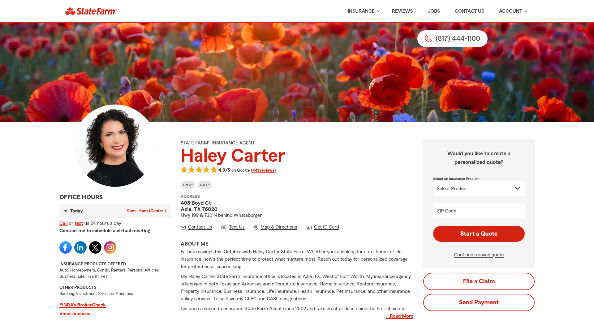 Haley Carter - State Farm Insurance Agent
