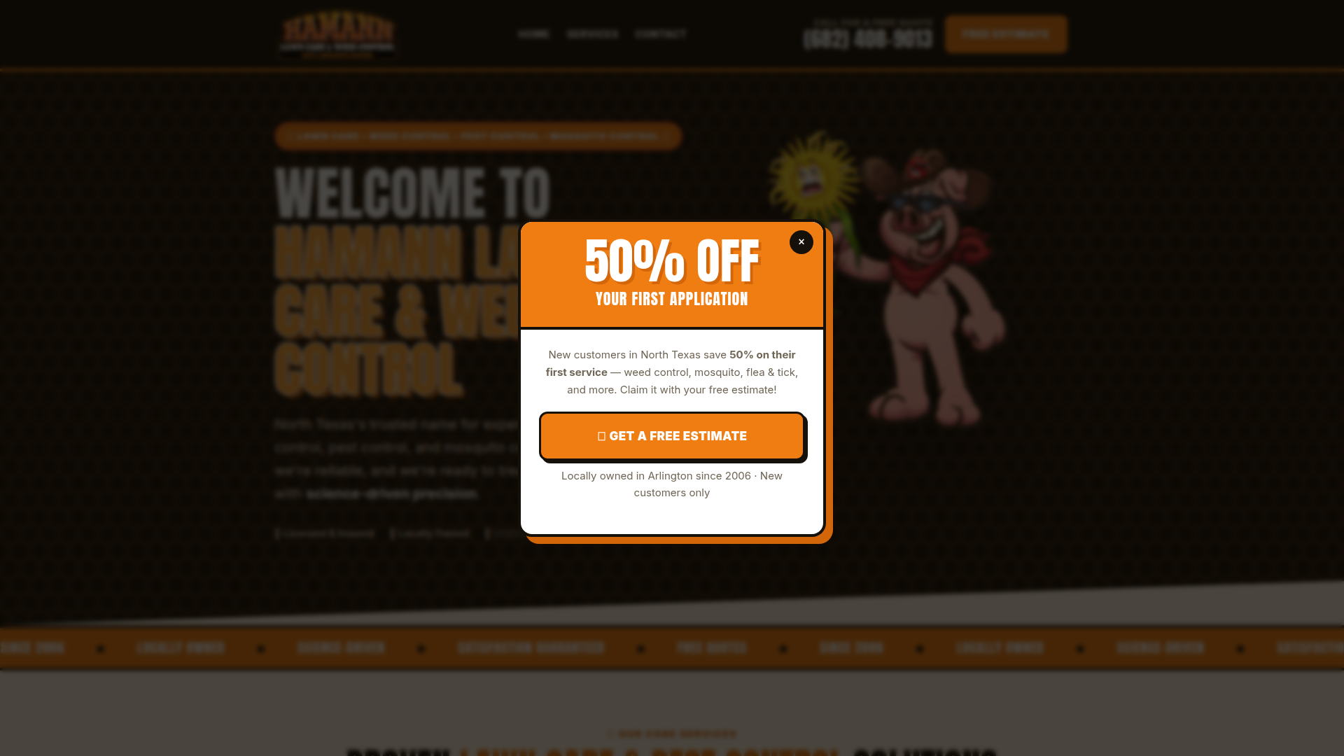 Hamann Lawn Care & Weed Control - Pest & Mosquito Control