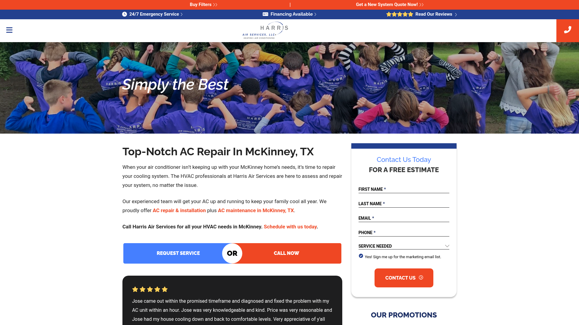 Harris Air Conditioning and Heating Repair
