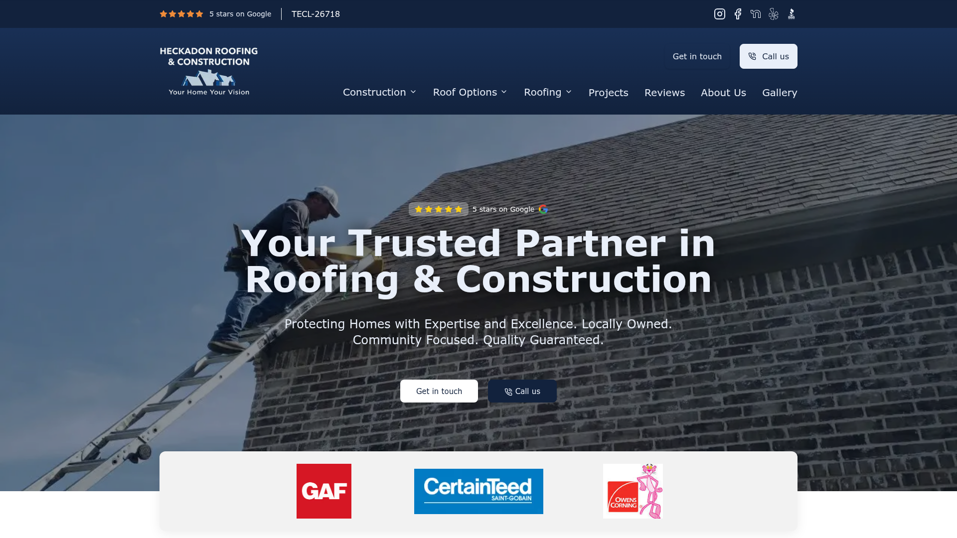 Heckadon Roofing & Construction