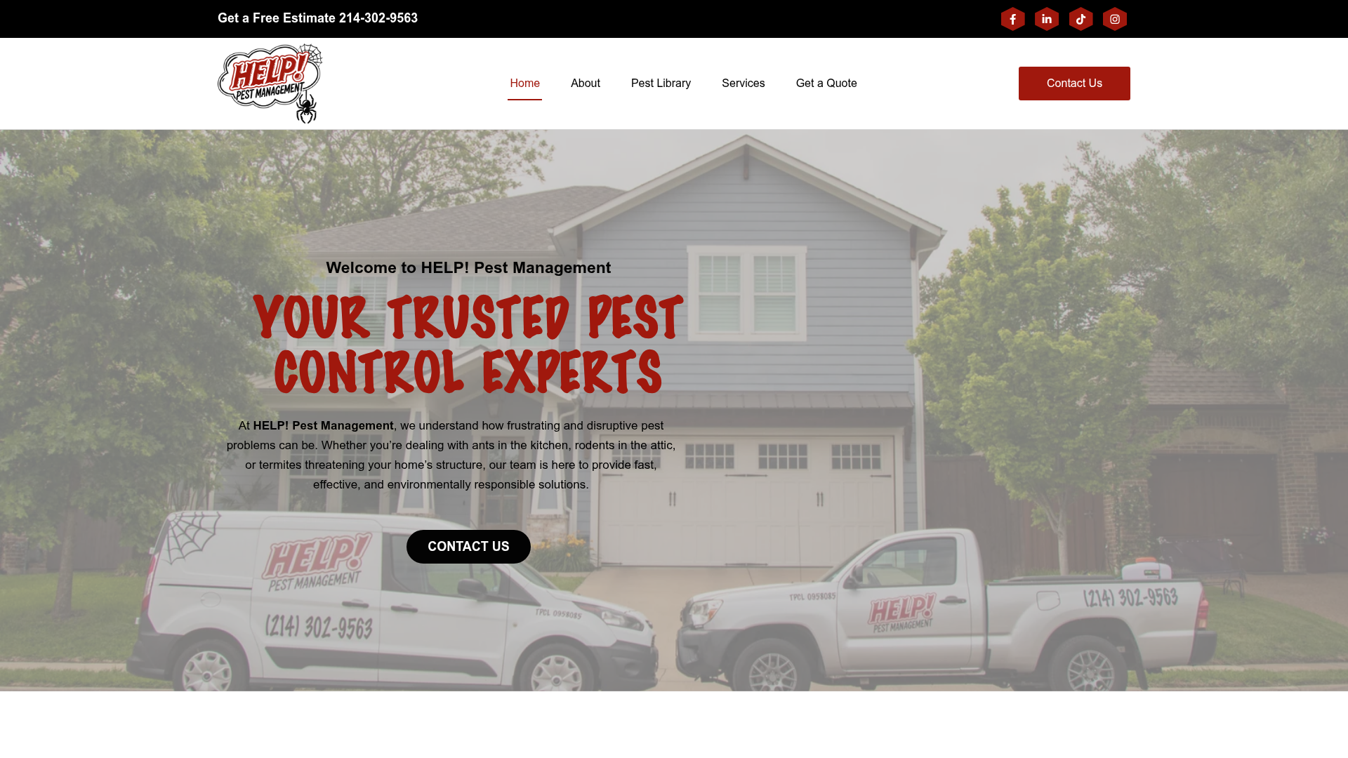 HELP! Pest Management