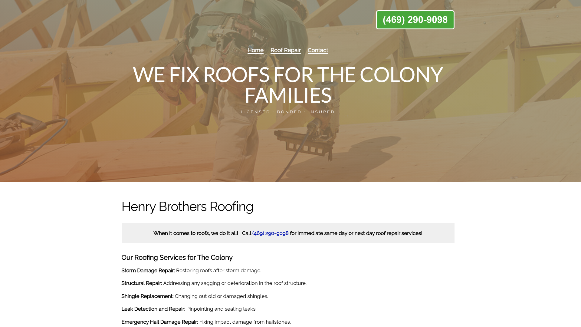 Henry Brothers Roofing