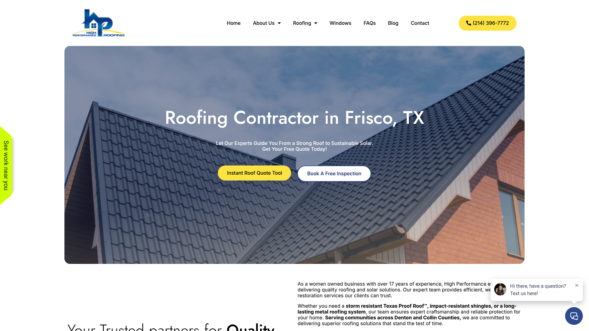 High Performance Roofing
