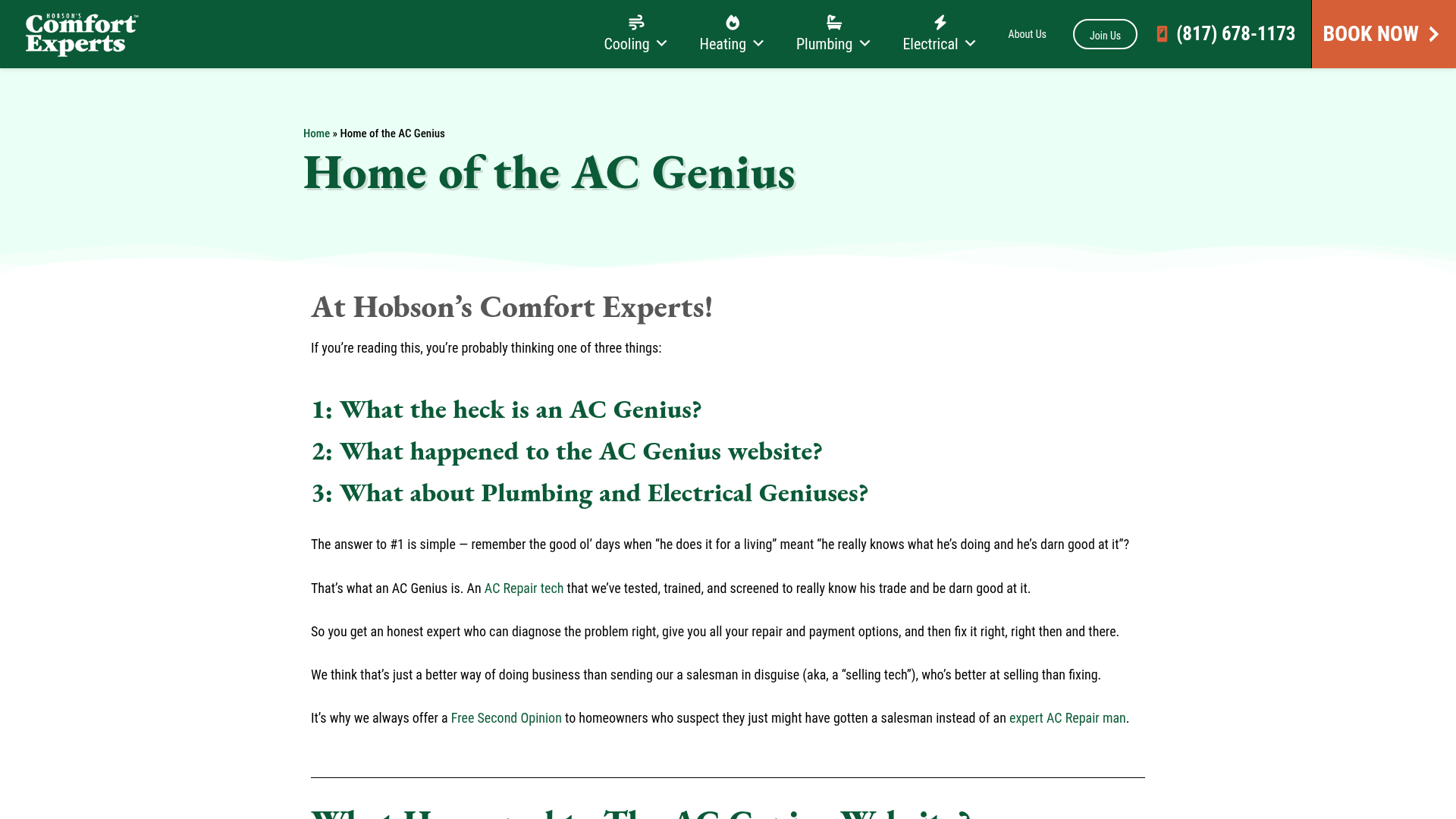 Hobson Air Conditioning