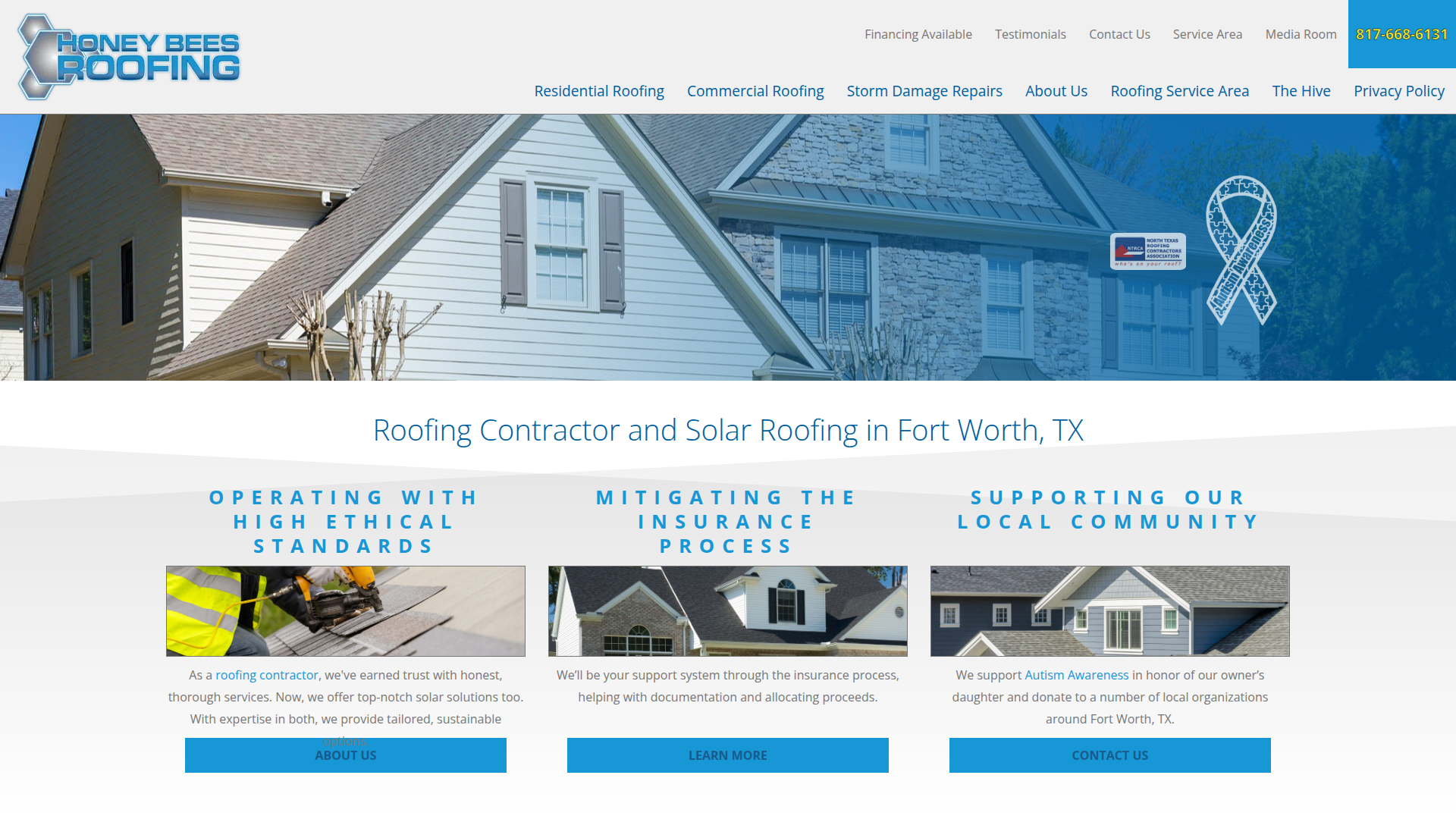 Honey Bees Roofing