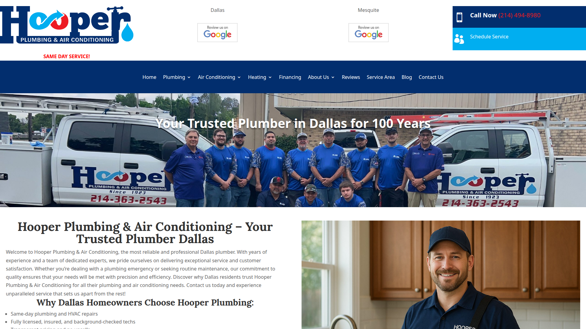 Hooper Plumbing & Air Conditioning