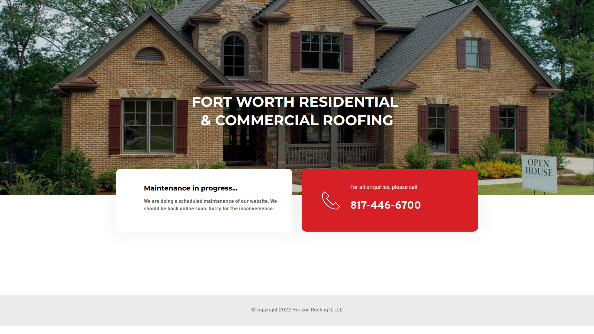 Horizon Roofing II, LLC.
