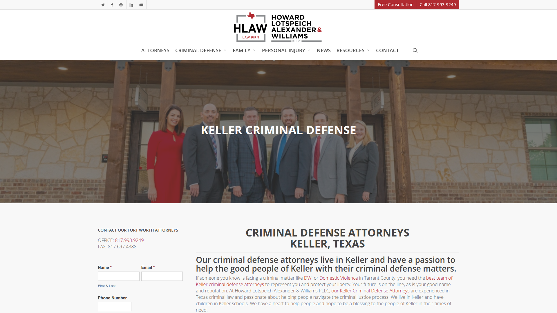 Howard Lotspeich Alexander & Williams PLLC