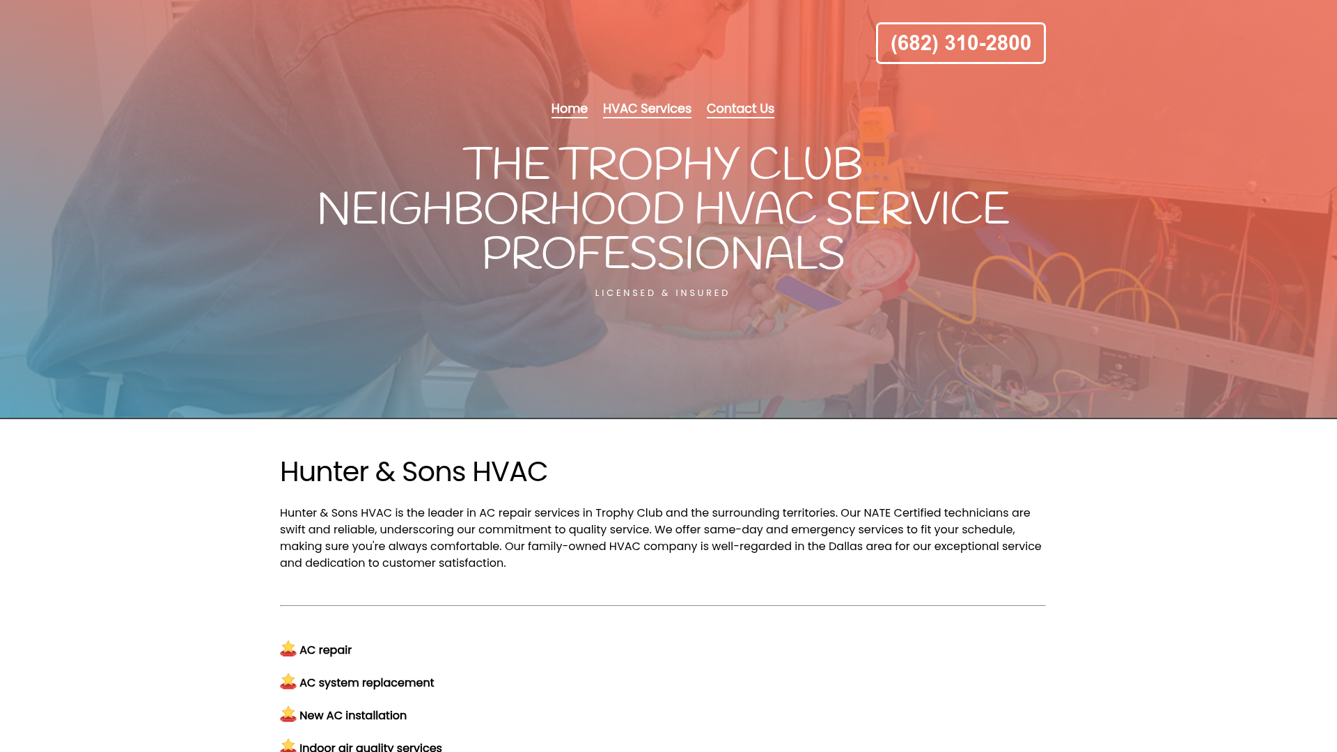 Hunter & Sons HVAC