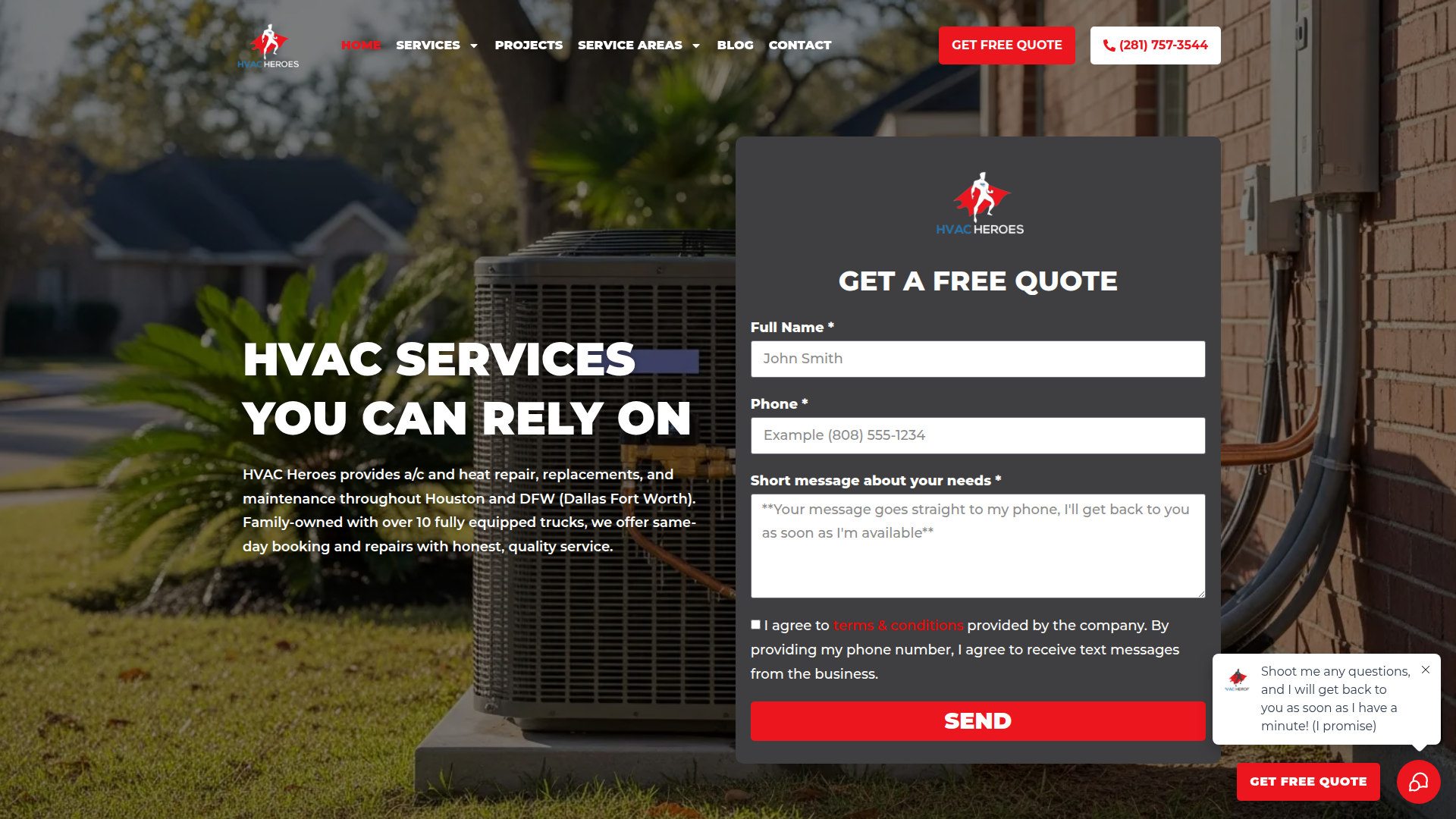 HVAC HEROES DFW