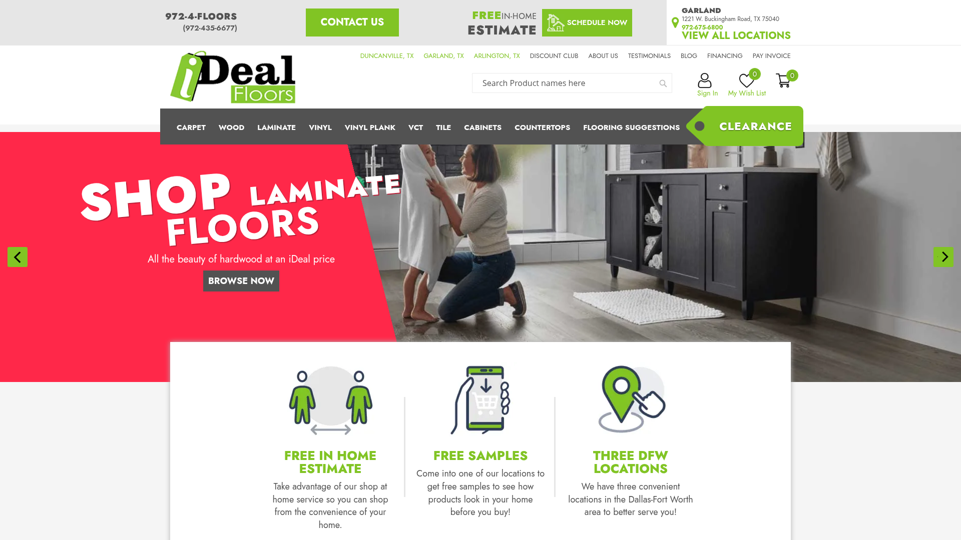 iDeal Floors Garland