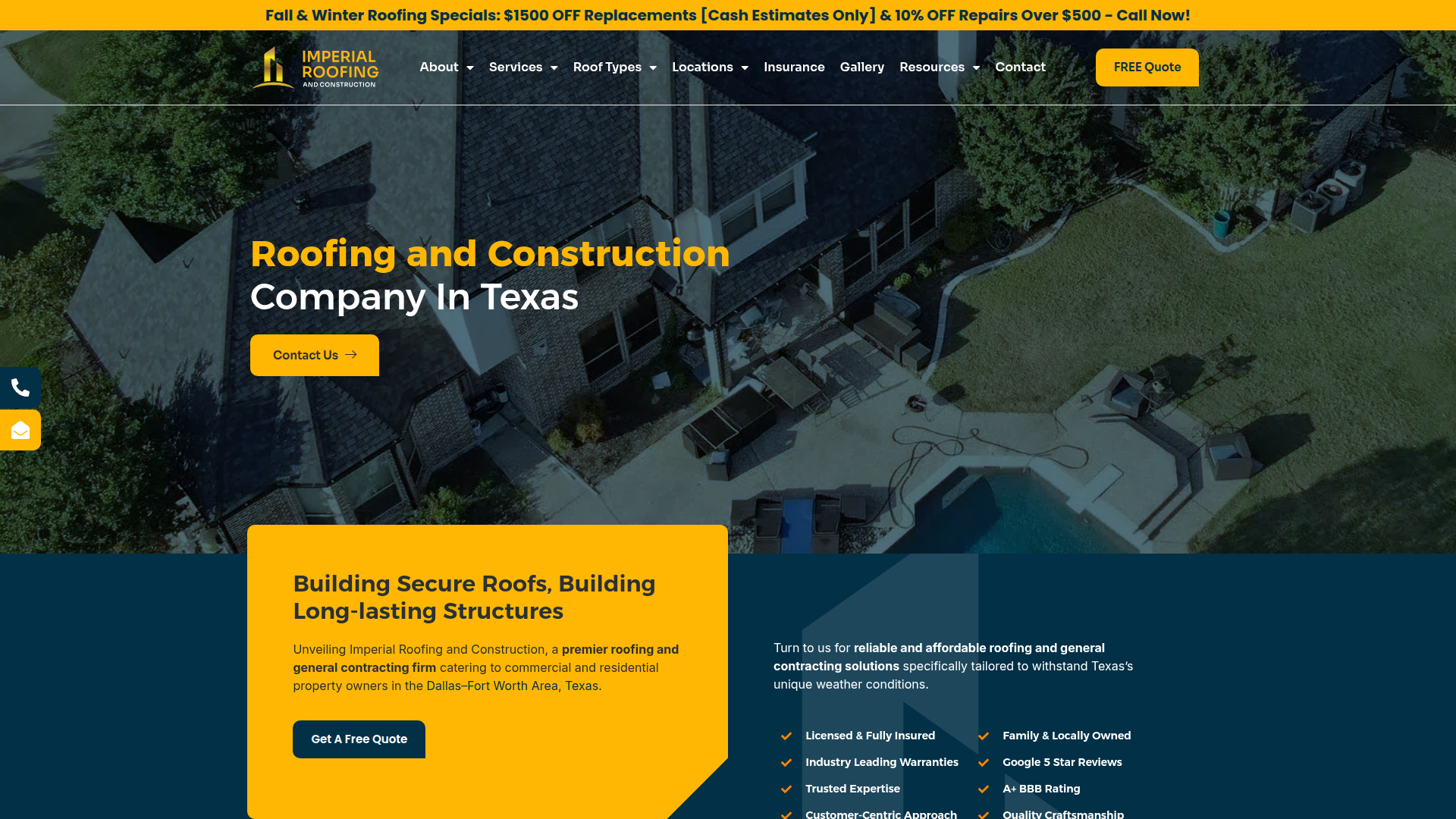 Imperial Roofing and Construction