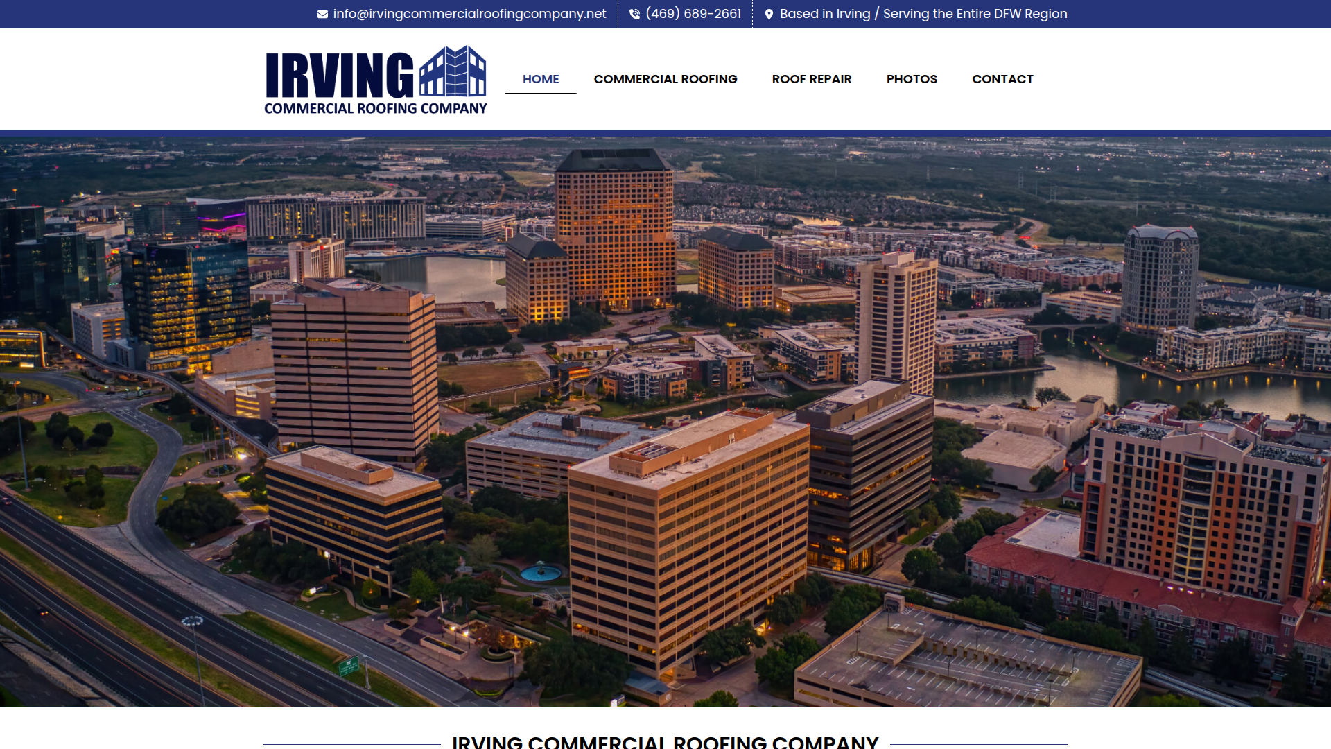 Irving Commercial Roofing Company