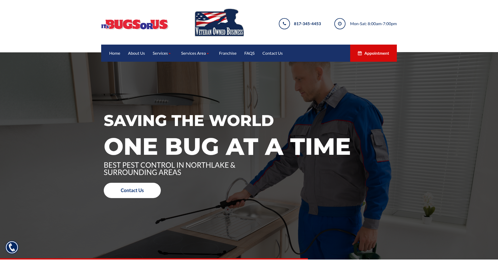 It's Bugs Or Us Pest Control - DENTON