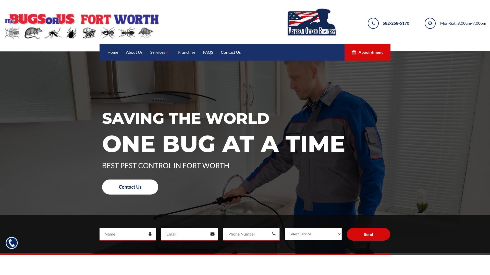 It’s Bugs Or Us Pest Control - Fort Worth