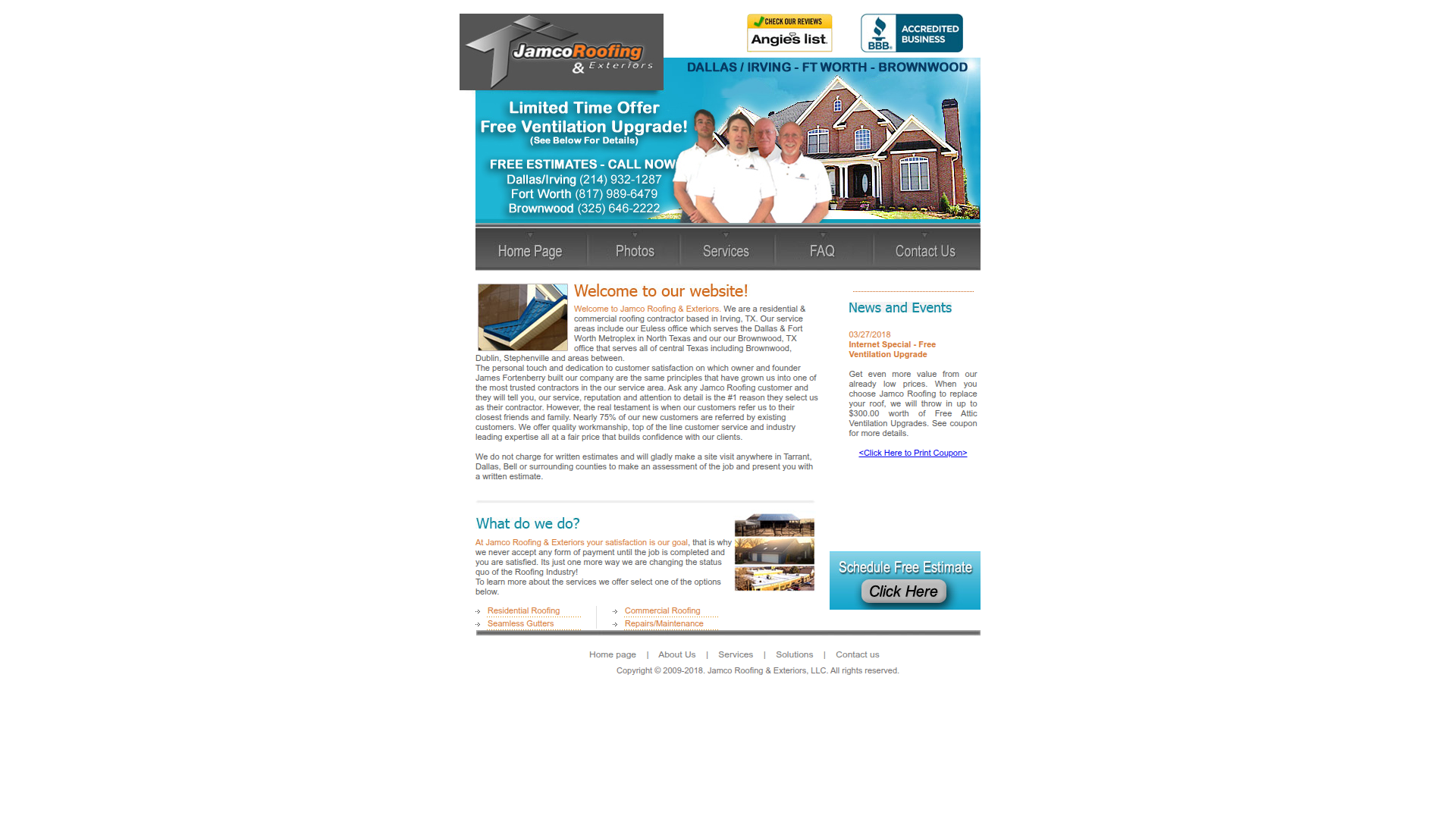 Jamco Roofing & Exteriors, LLC