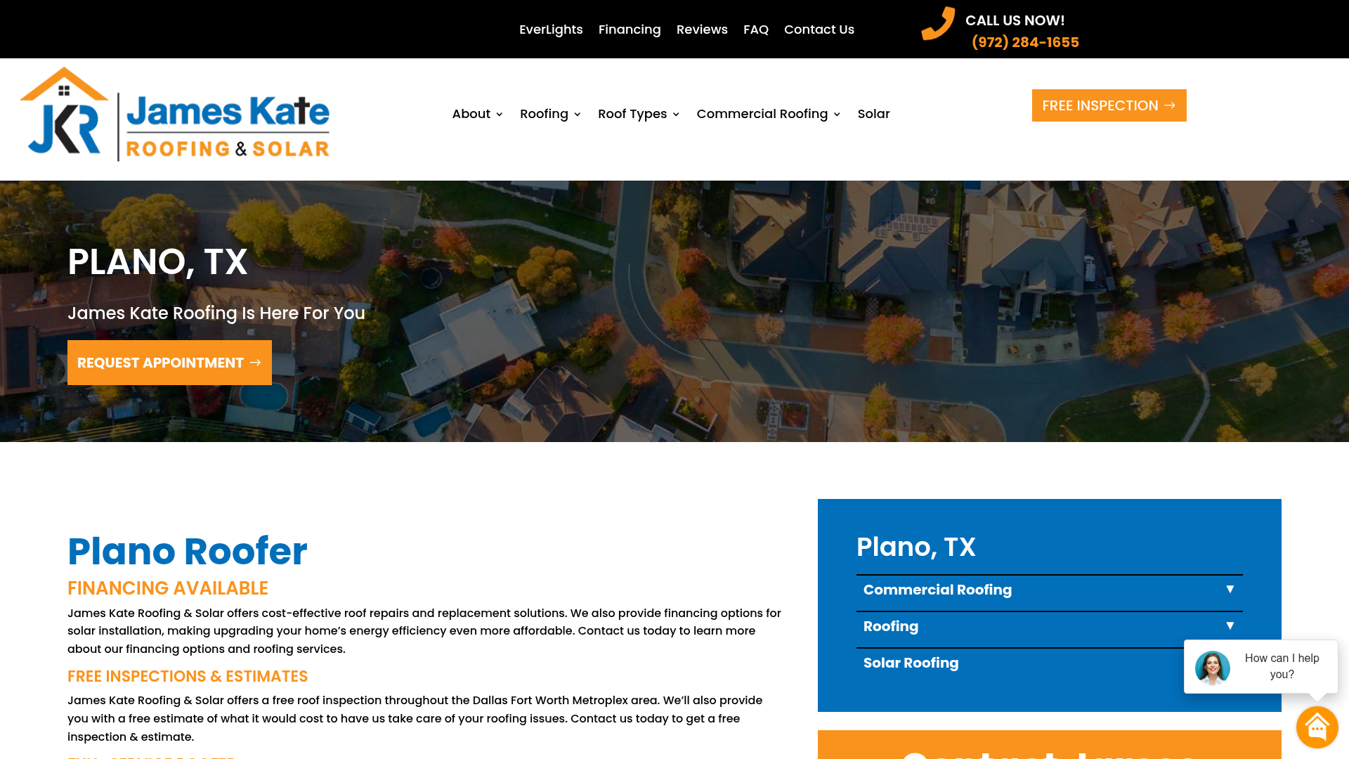 James Kate Roofing & Solar