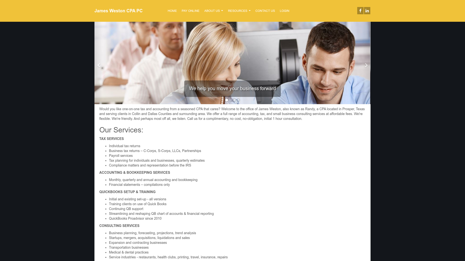 James Weston CPA PC