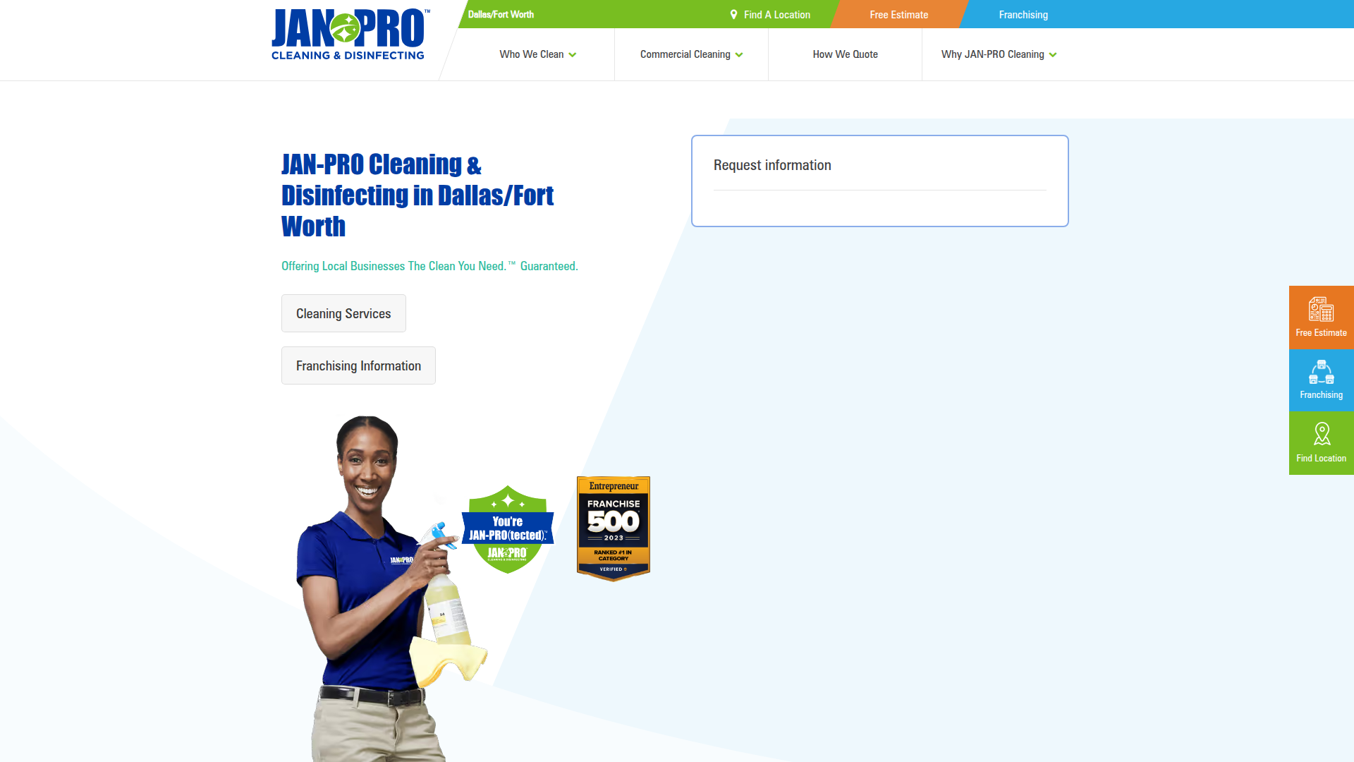 JAN-PRO Cleaning & Disinfecting of Dallas/Fort Worth