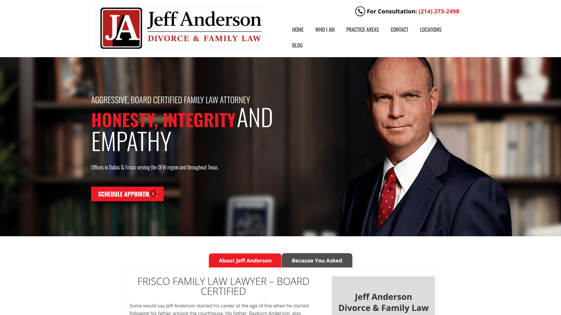 Jeff Anderson Divorce & Family Law