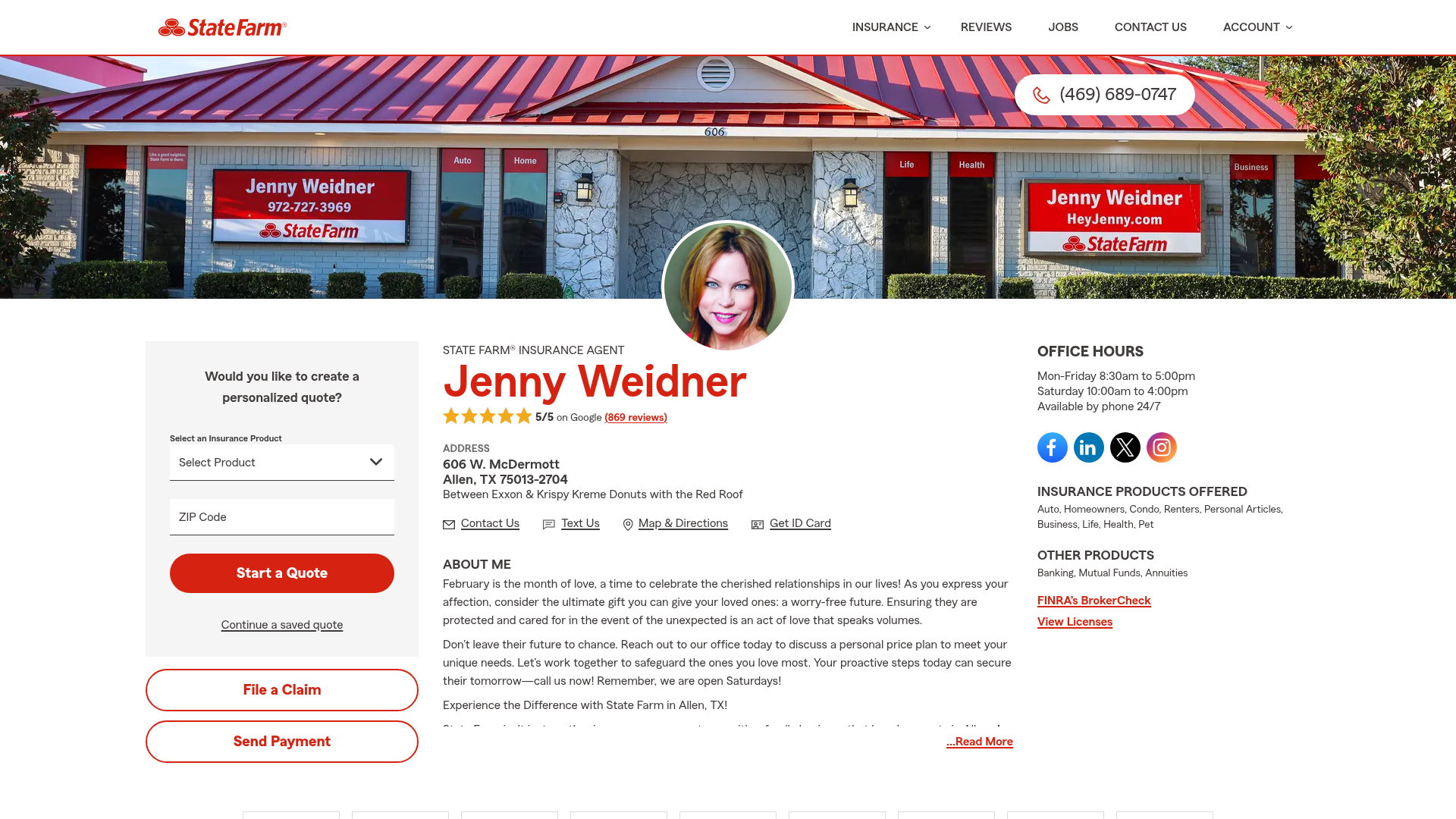 Jenny Weidner - State Farm Insurance Agent