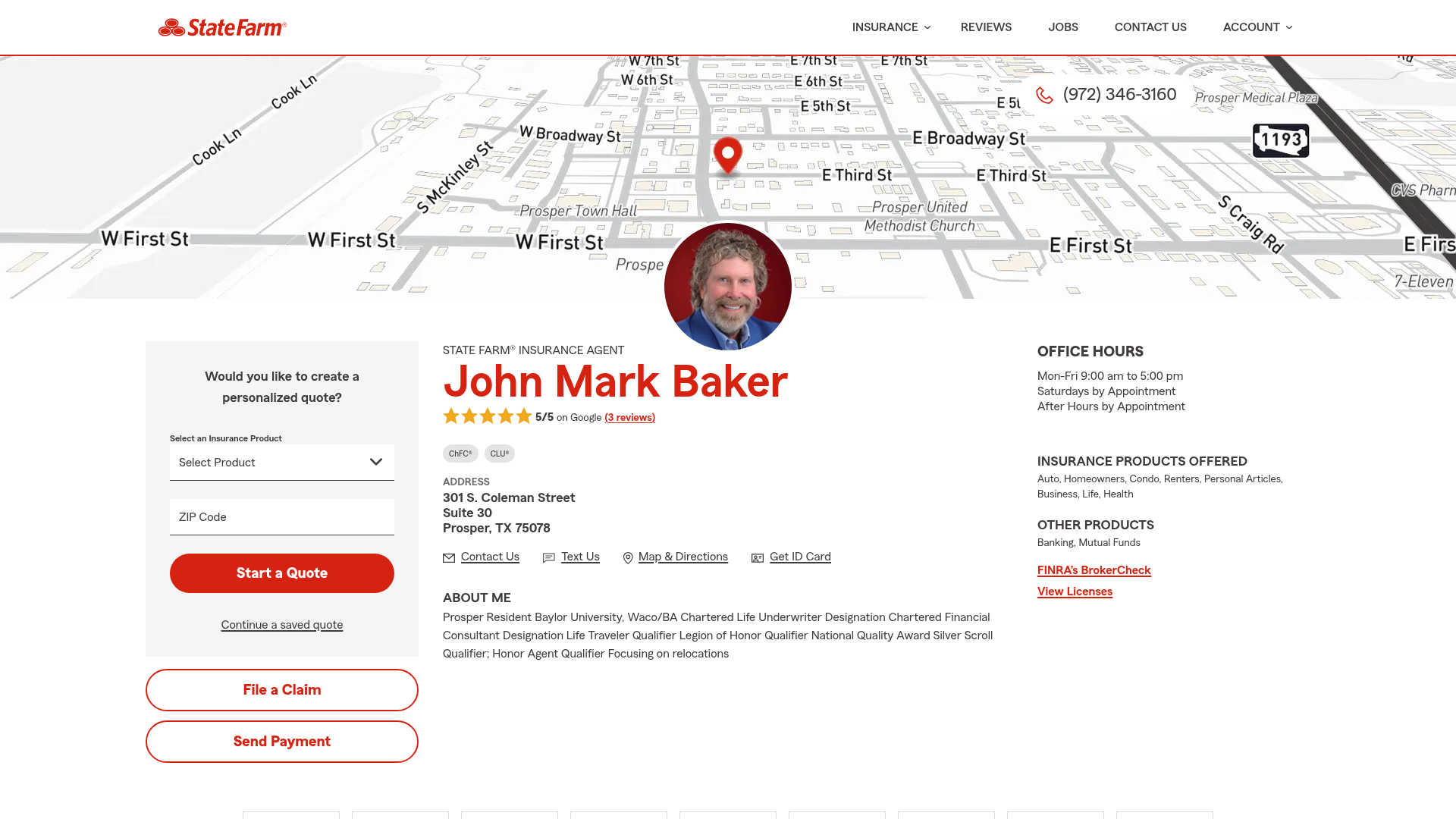John Mark Baker - State Farm Insurance Agent