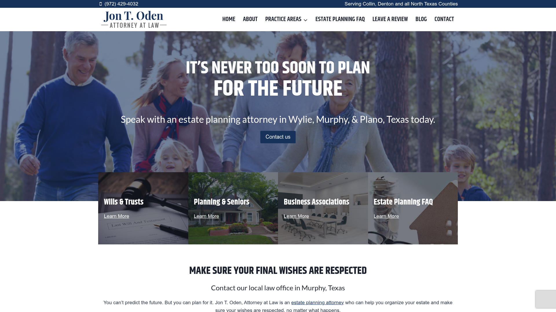 Jon T. Oden, Attorney at Law