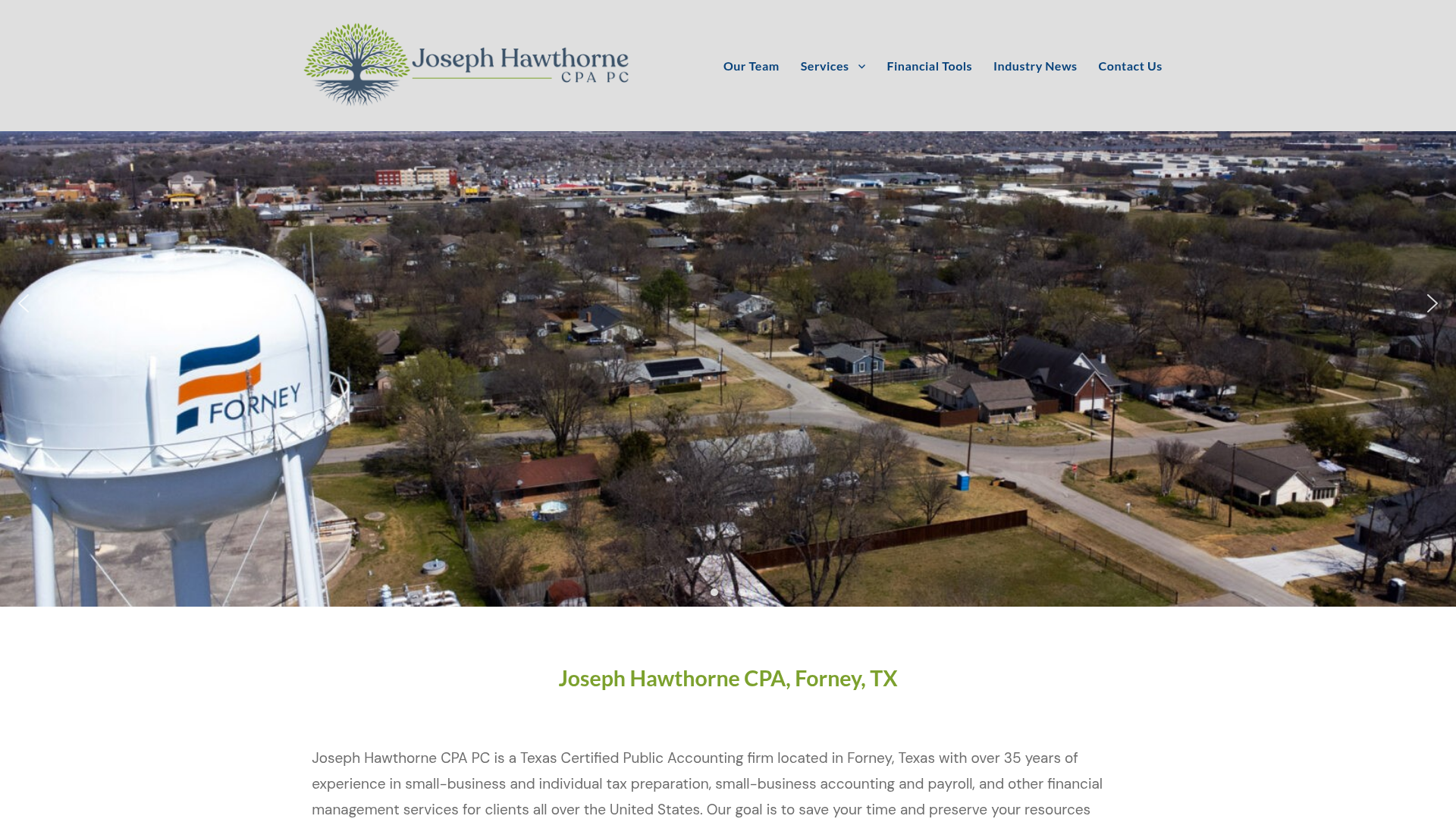 Joseph Hawthorne CPA PC