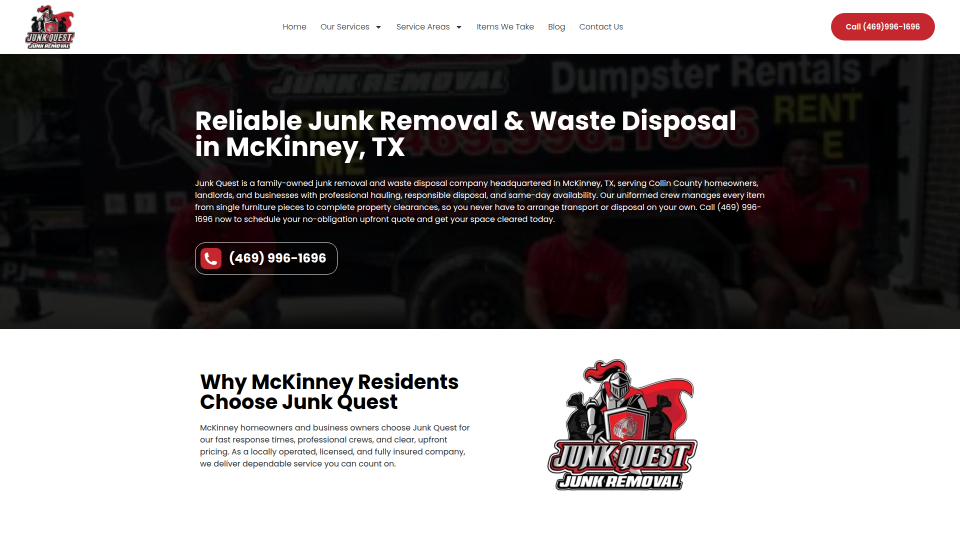 Junk Quest - McKinney Junk Removal