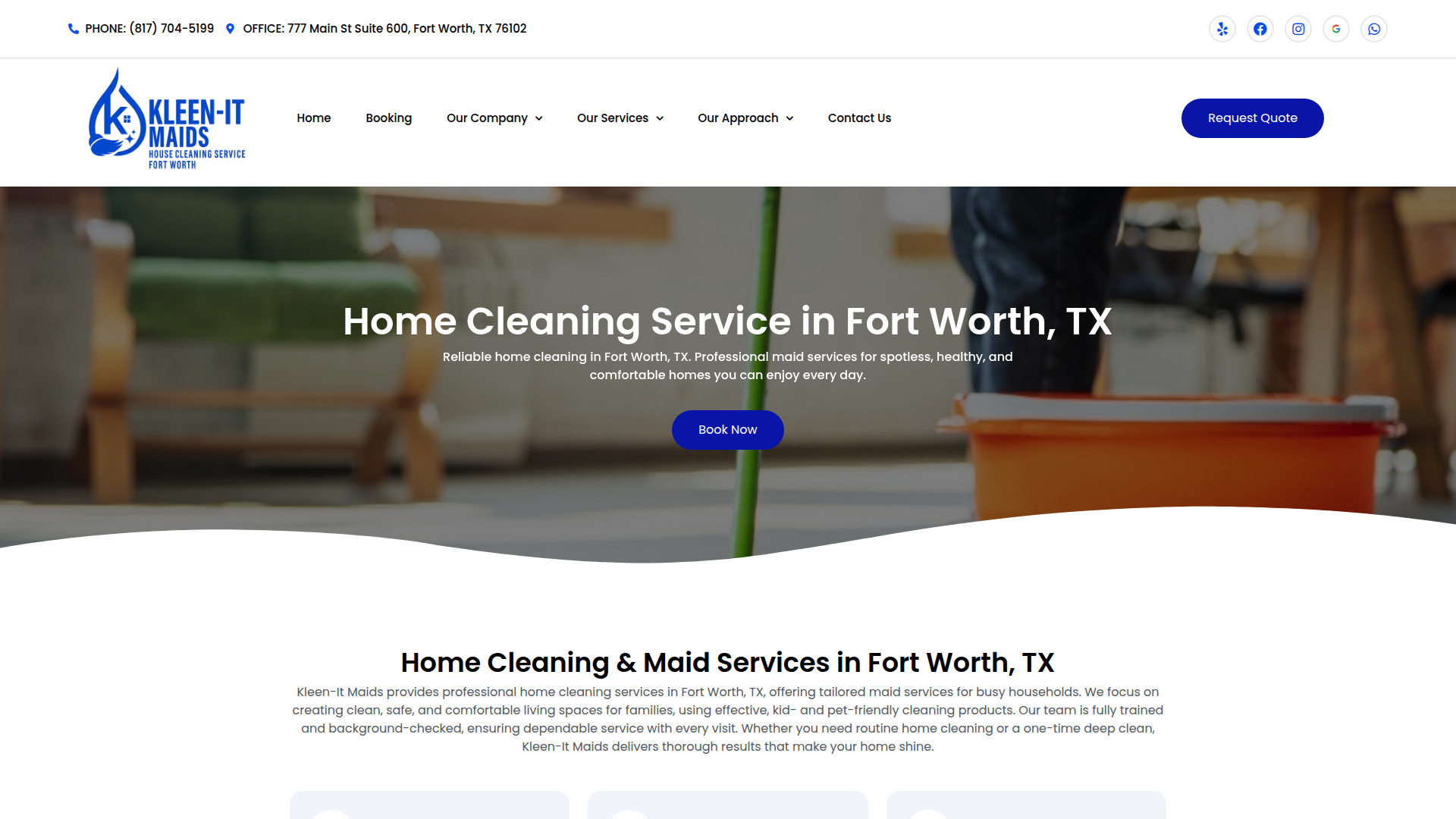 Kleen-It Maids | House Cleaning Service Fort Worth