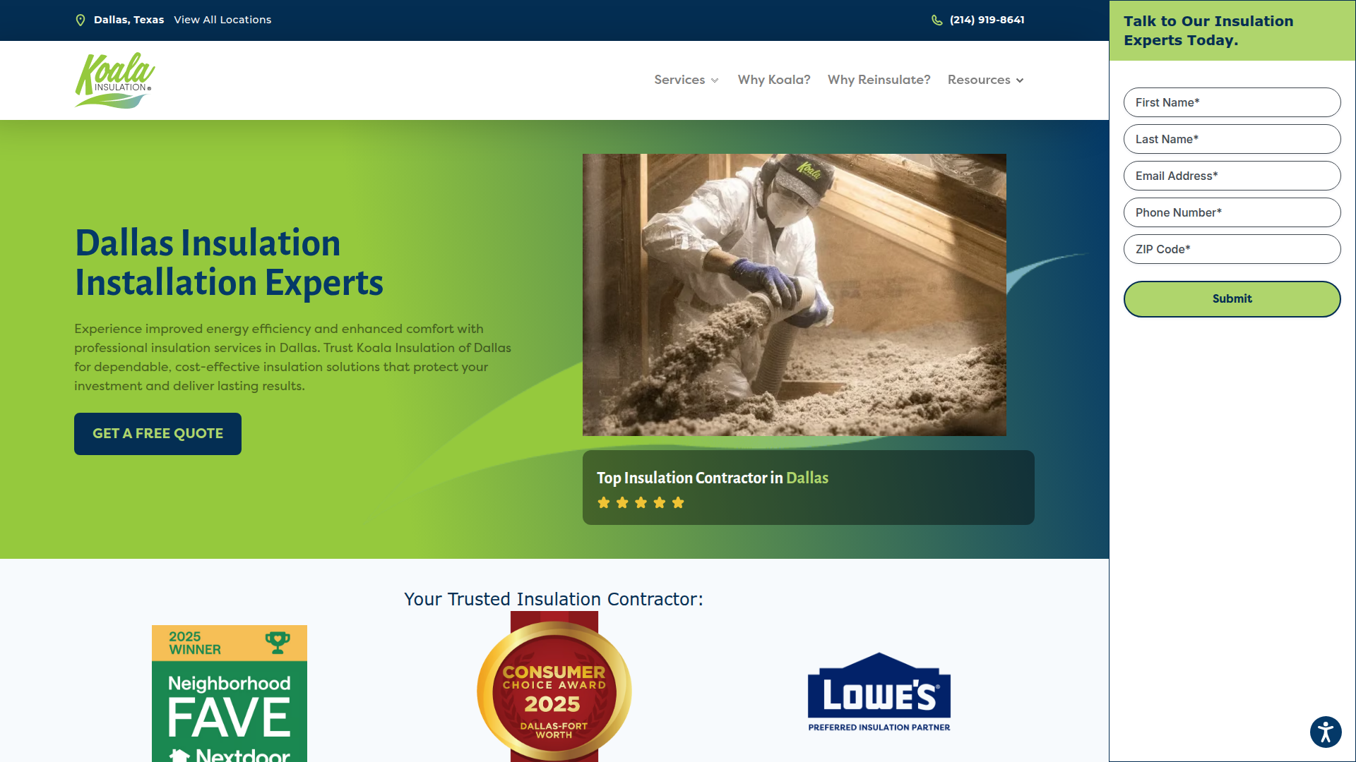 Koala Insulation of Central DFW