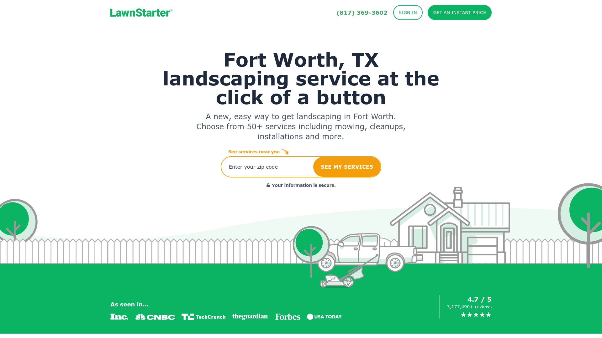 LawnStarter - Fort Worth Landscaping