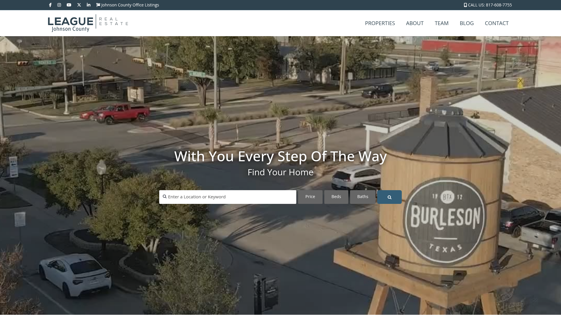 LEAGUE Real Estate Johnson County