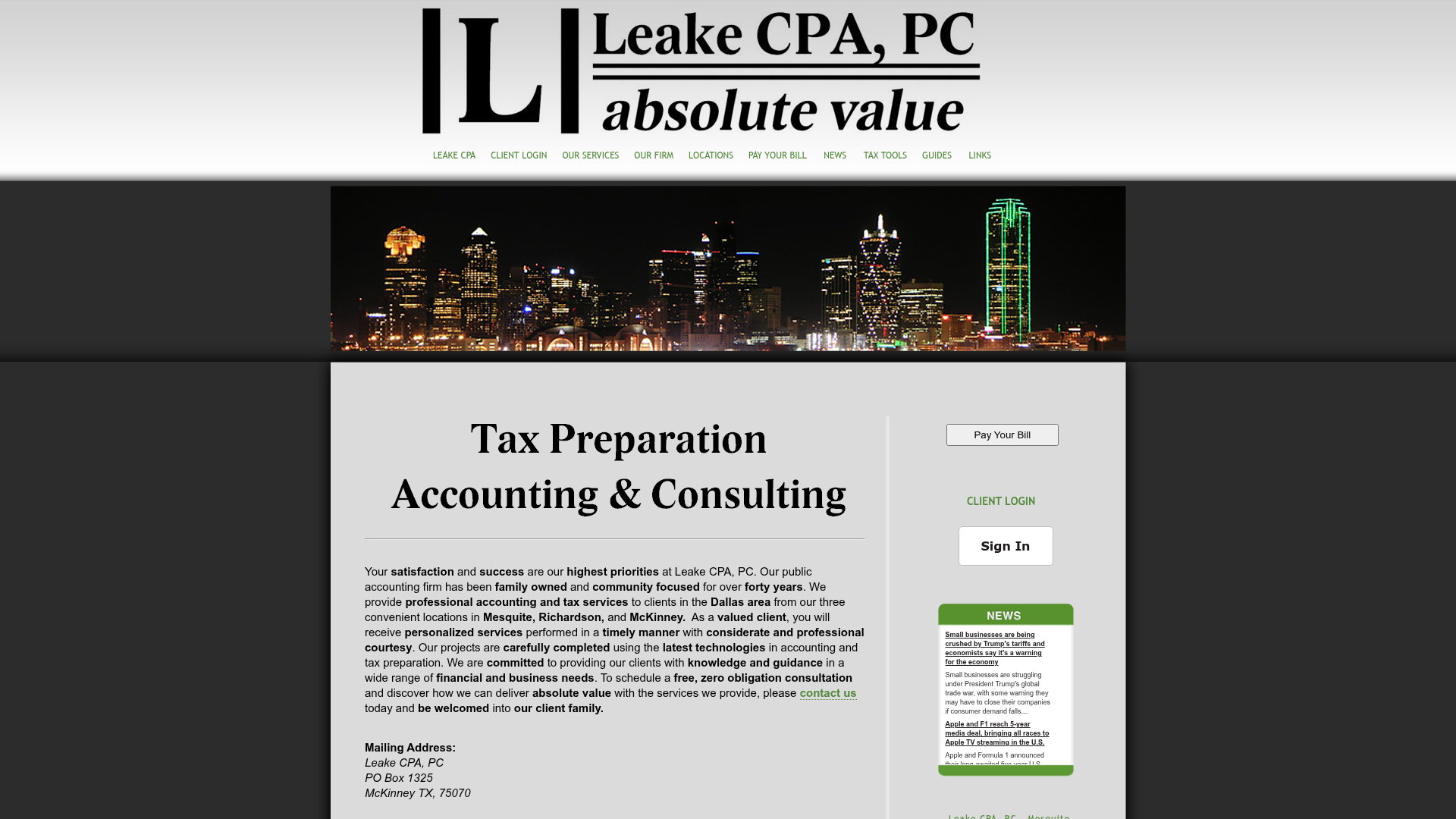 Leake CPA, PC